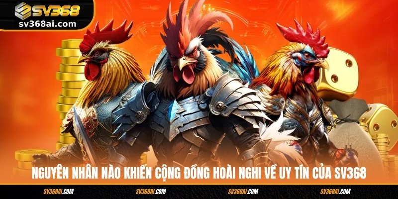 Nguyên nhân nào khiến cộng đồng hoài nghi về uy tín của SV368