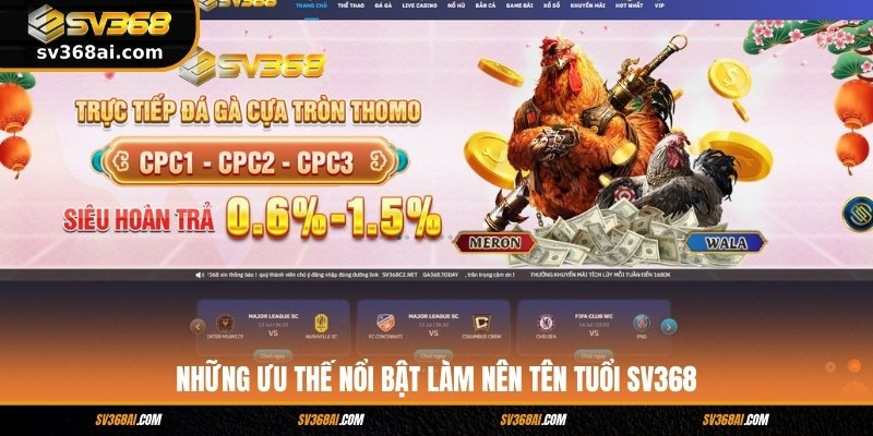 Những điểm nổi bật định hình thương hiệu SV368